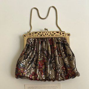 Vintage Whiting & Davis Evening Bag, Collectible